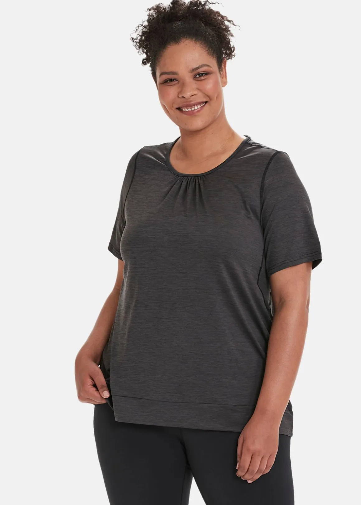 Bree W Melange S/S Tee