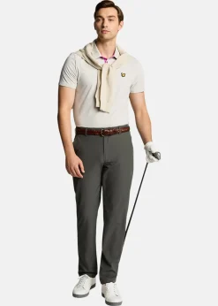 Contrast Placket Polo Shirt