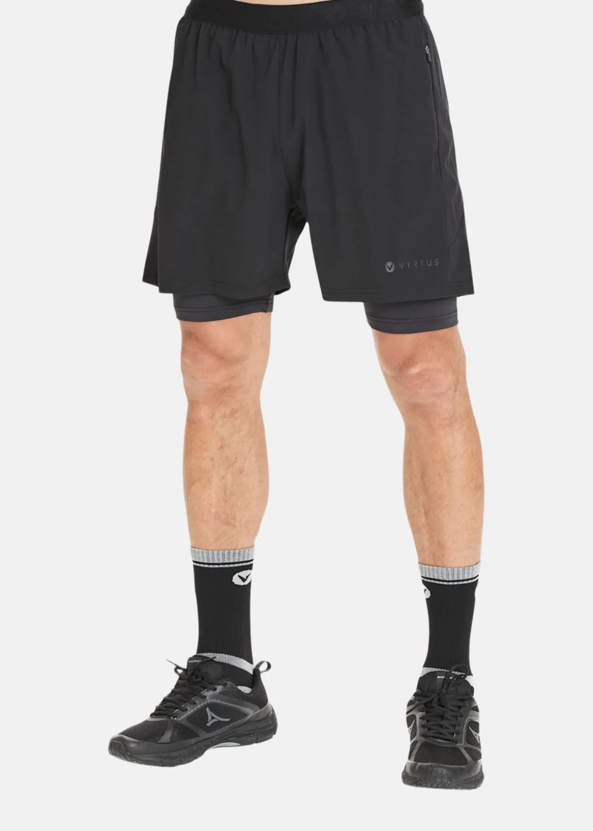 Dylan M 2-in-1 Stretch Shorts