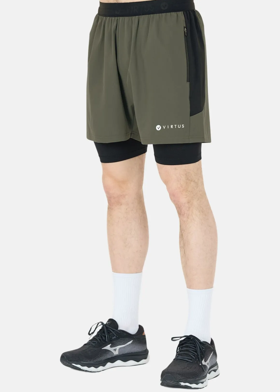 Dylan M 2-in-1 Stretch Shorts