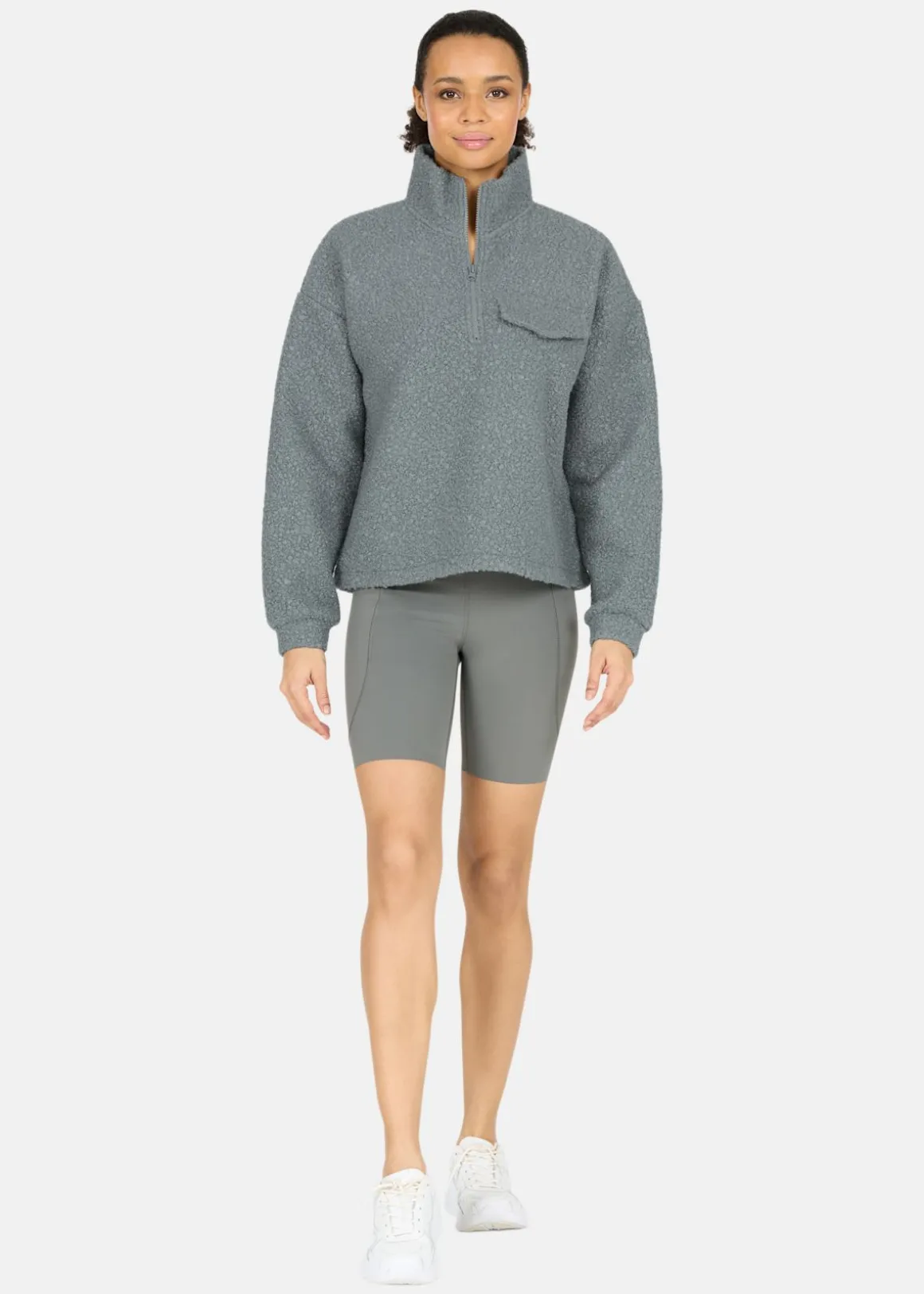 Florrie W Sherpa Half zip