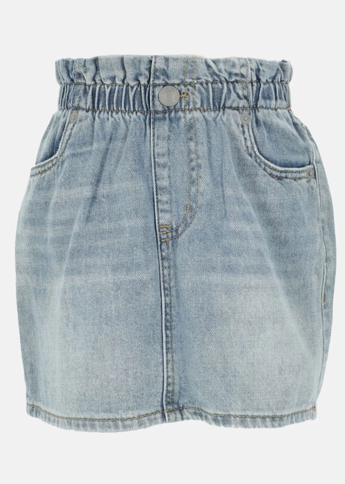 HIGH RISE PULL-ON DENIM SK