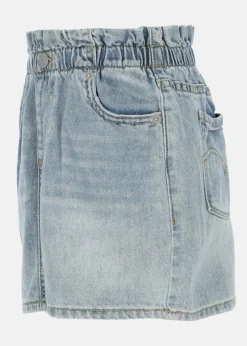 HIGH RISE PULL-ON DENIM SK