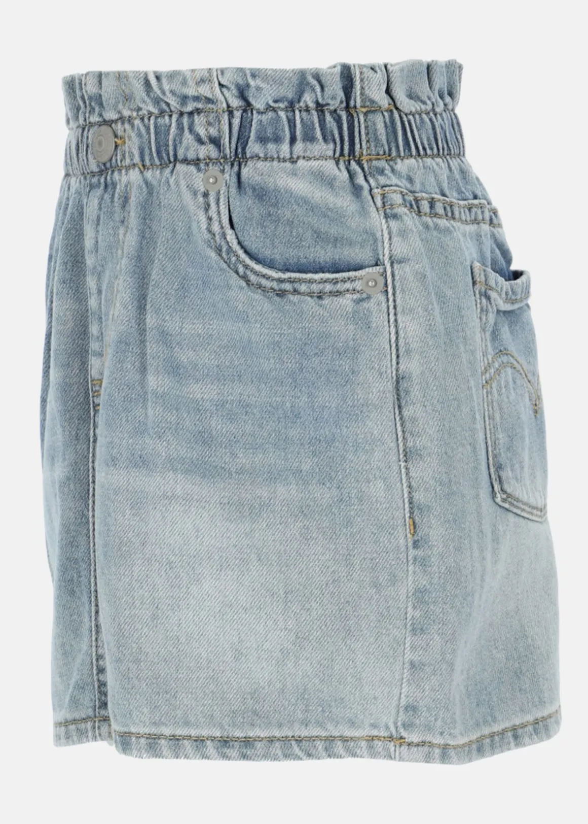 HIGH RISE PULL-ON DENIM SK
