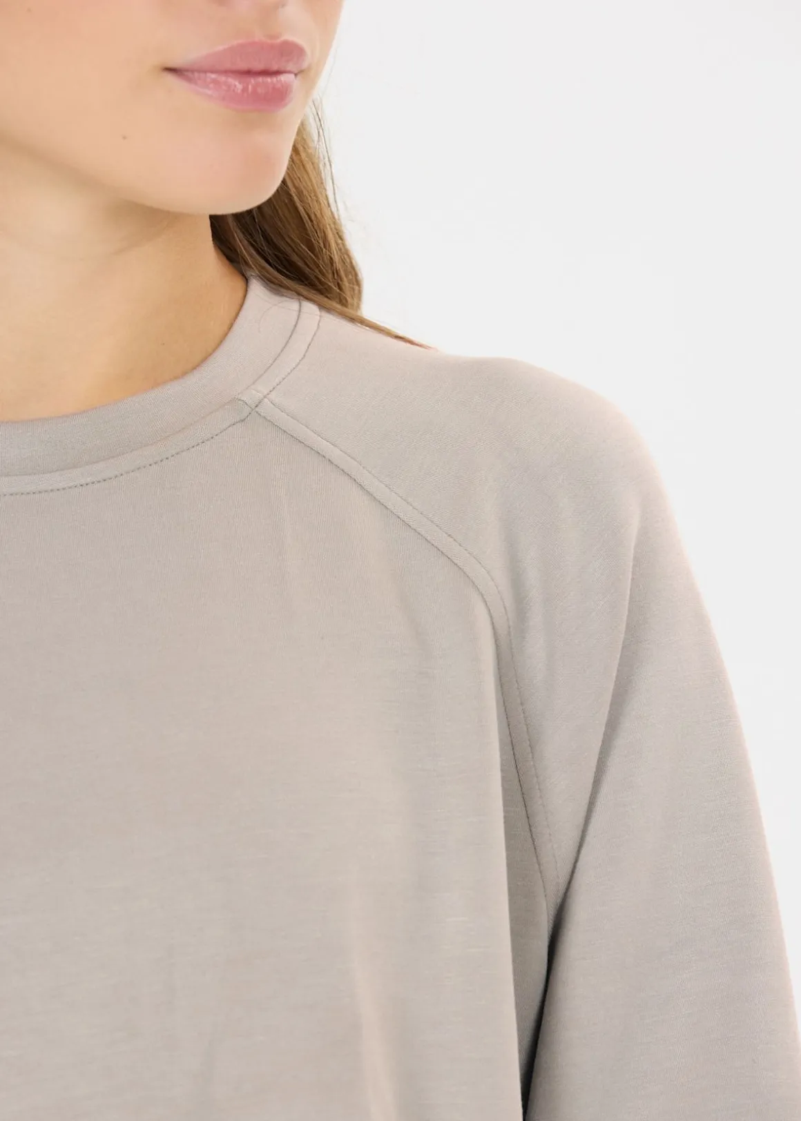 Jacey W Crew Neck