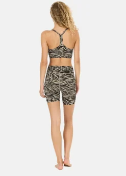 Larissa W Printed Sports Bra