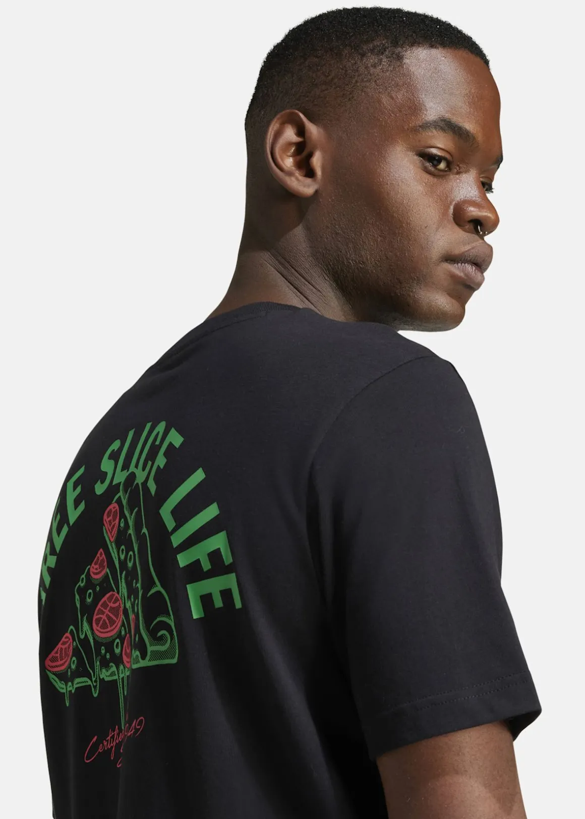M L PIZZA TEE