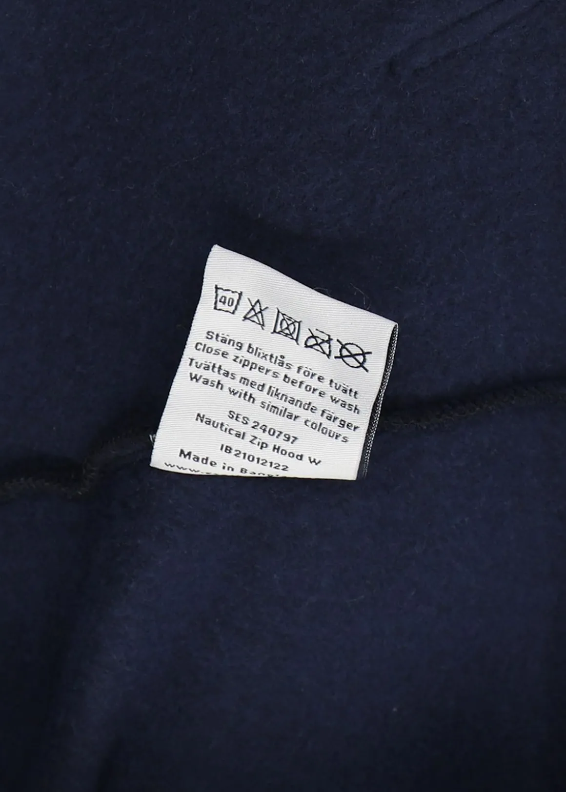 Nautical Zip Hood W
