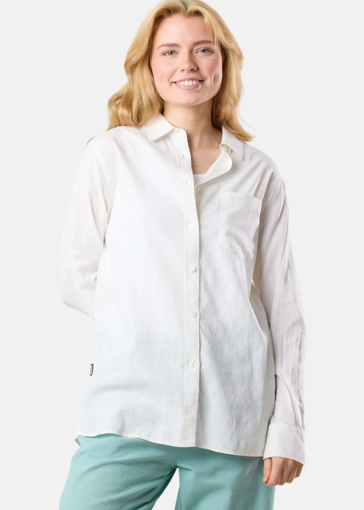 New Hampshire Linen LS Shirt W
