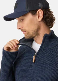 Nordkap Wool Sweater Half Zip