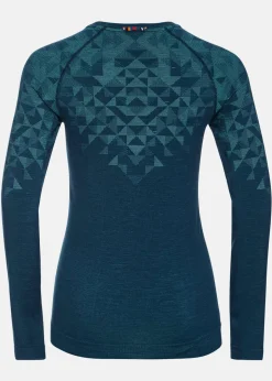 ODLO W Crew neck l/s KINSHIP P