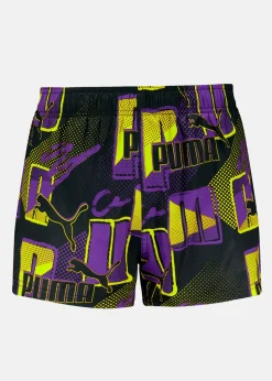 PUMA SWIM MEN PRINT PUMA LOGO