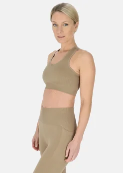 Ribbed Seamless Bra W