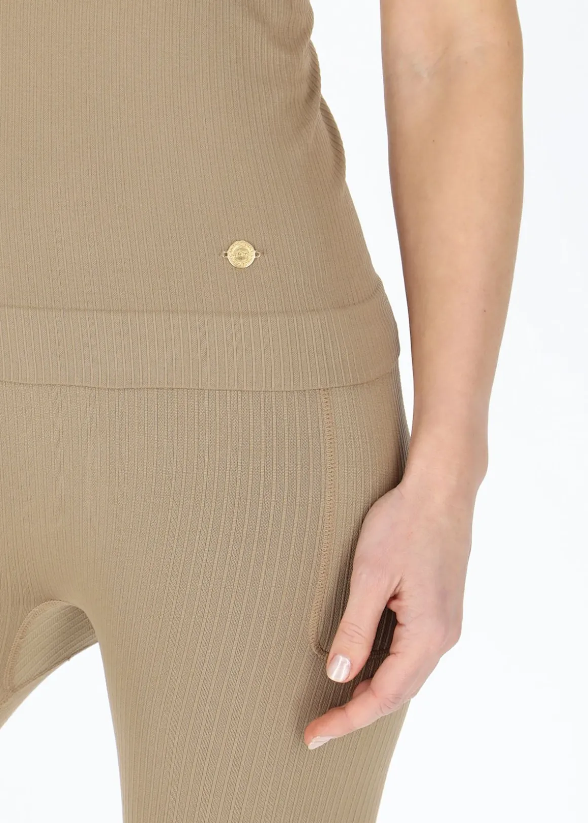 Ribbed Seamless Tank Top W