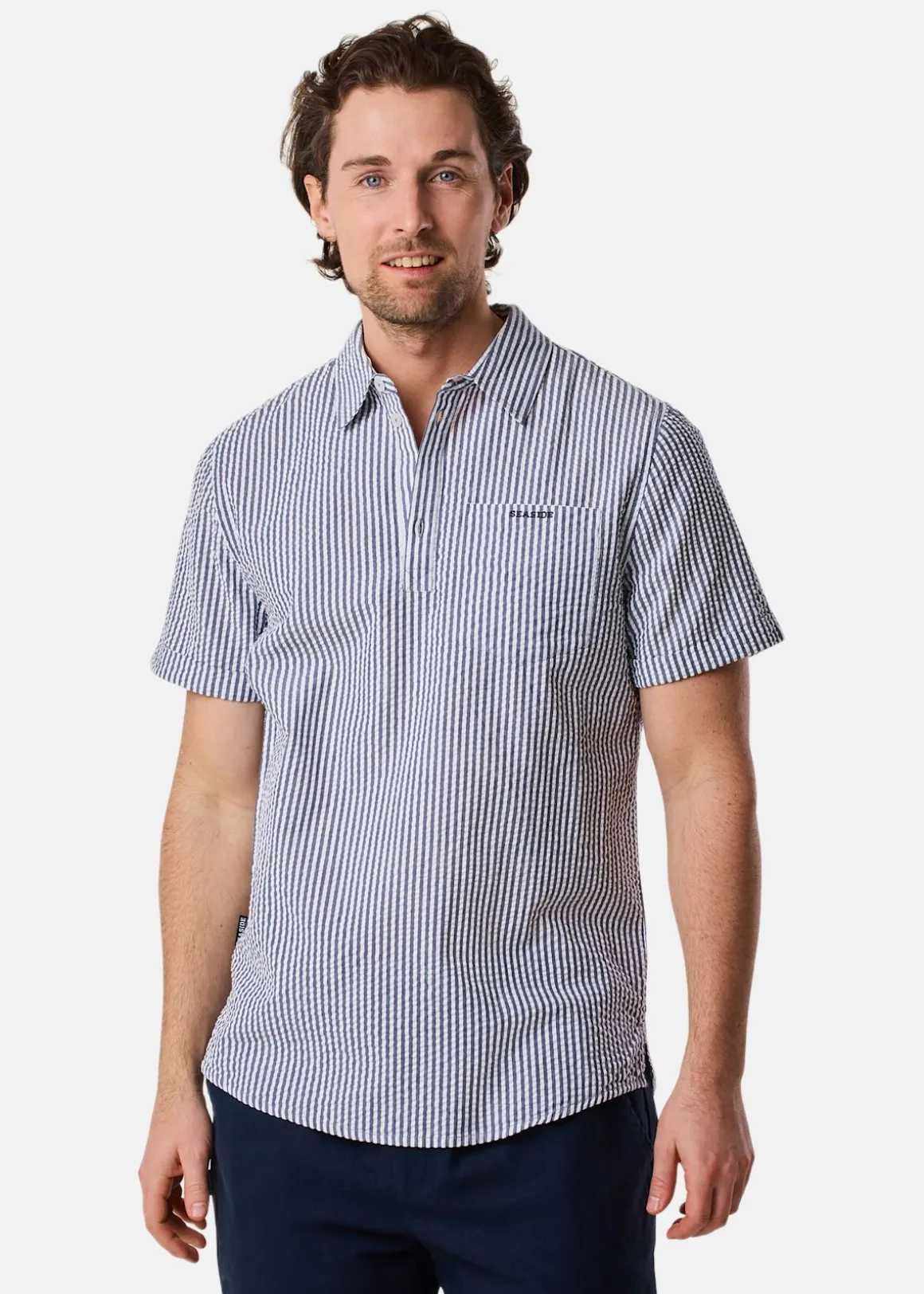 Seersucker Pique Shirt