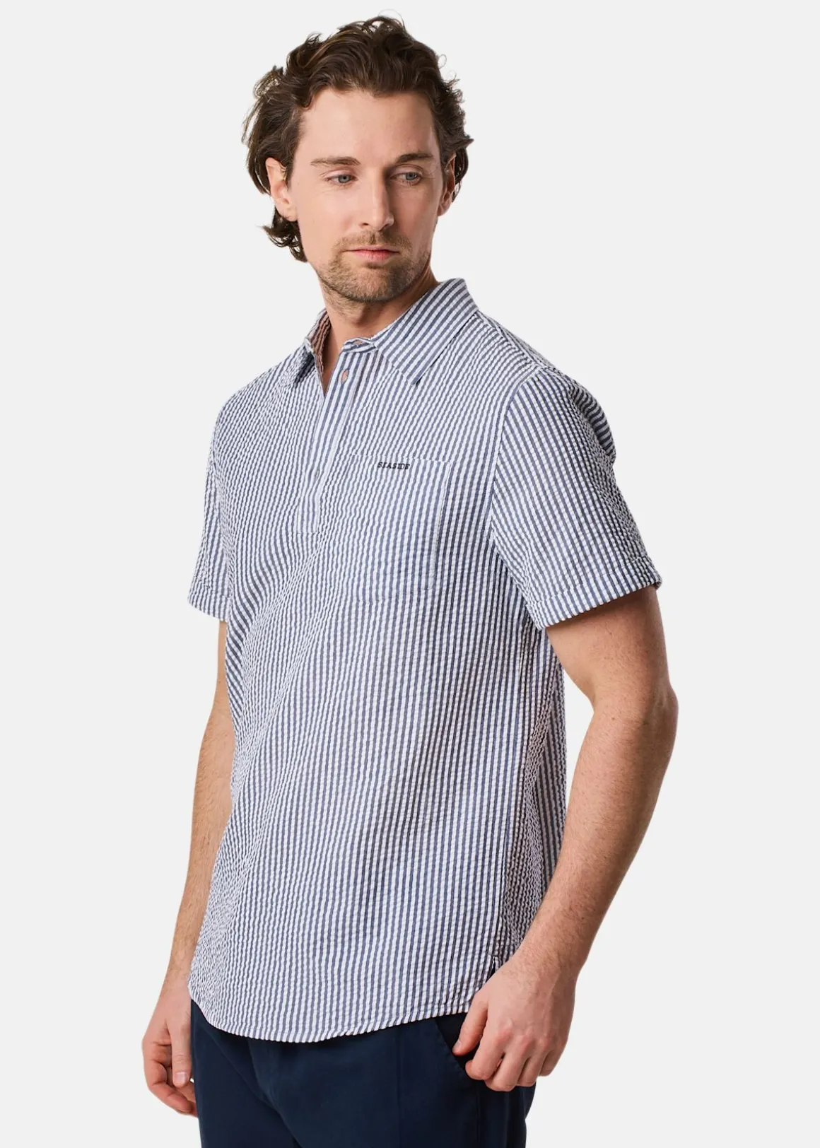Seersucker Pique Shirt