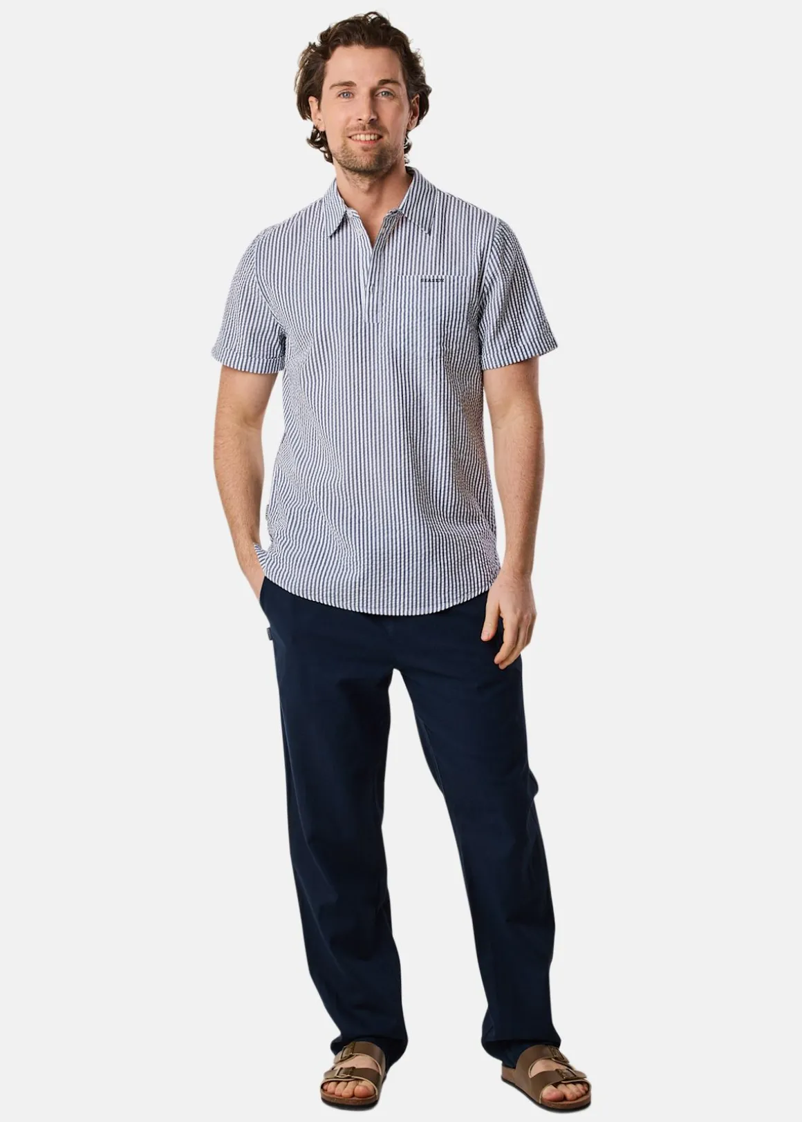 Seersucker Pique Shirt