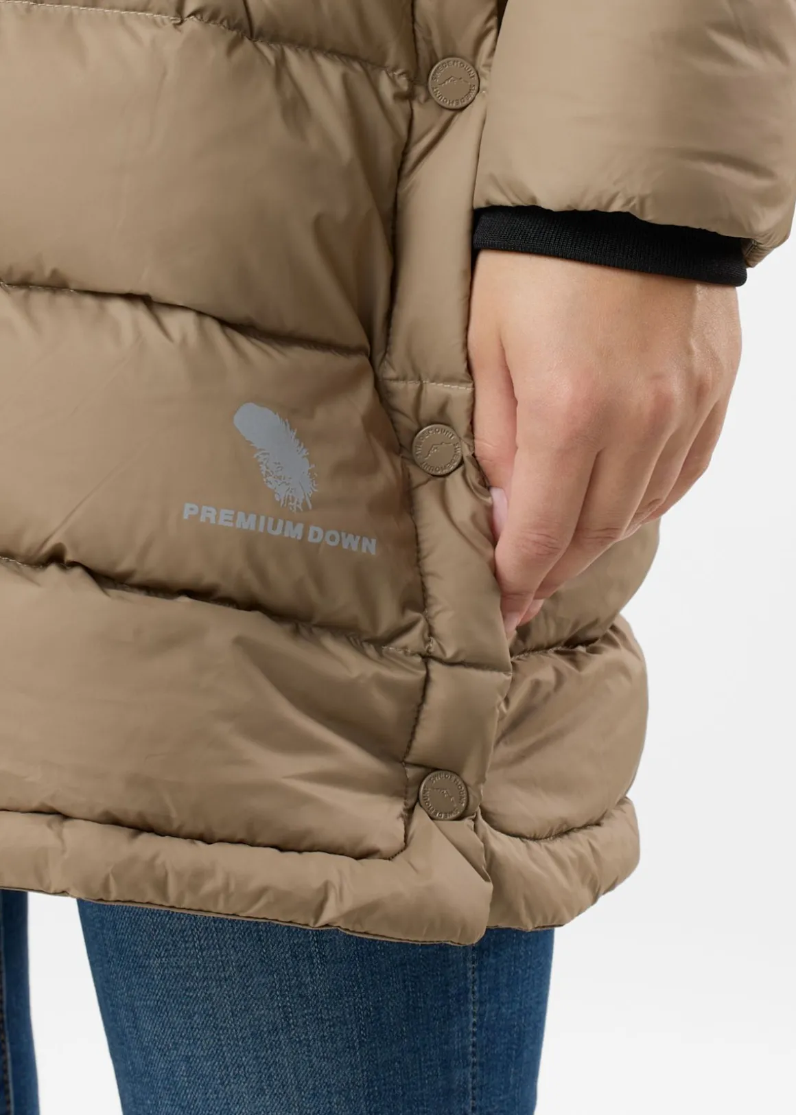 Östersund Down Anorak Long W