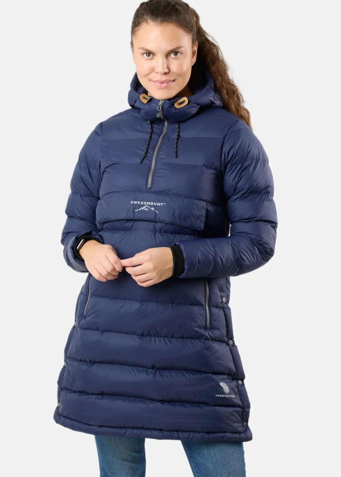Östersund Down Anorak Long W
