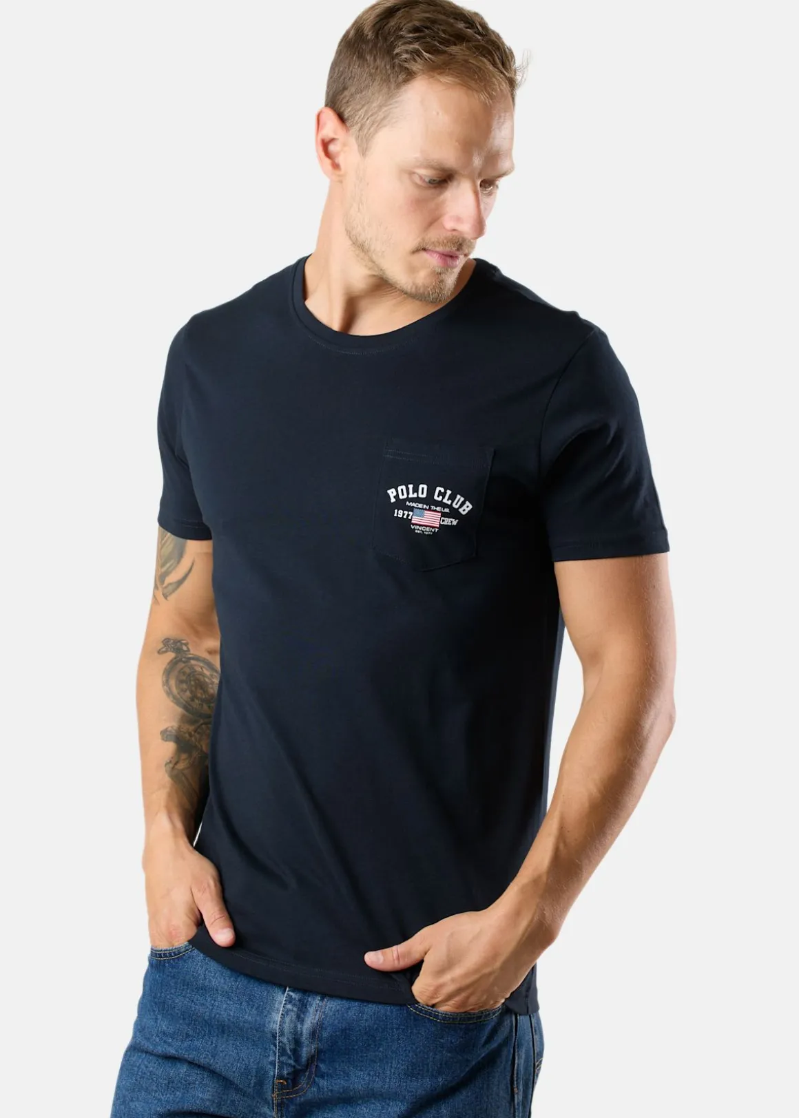 Texas Tee (Bröstficka)