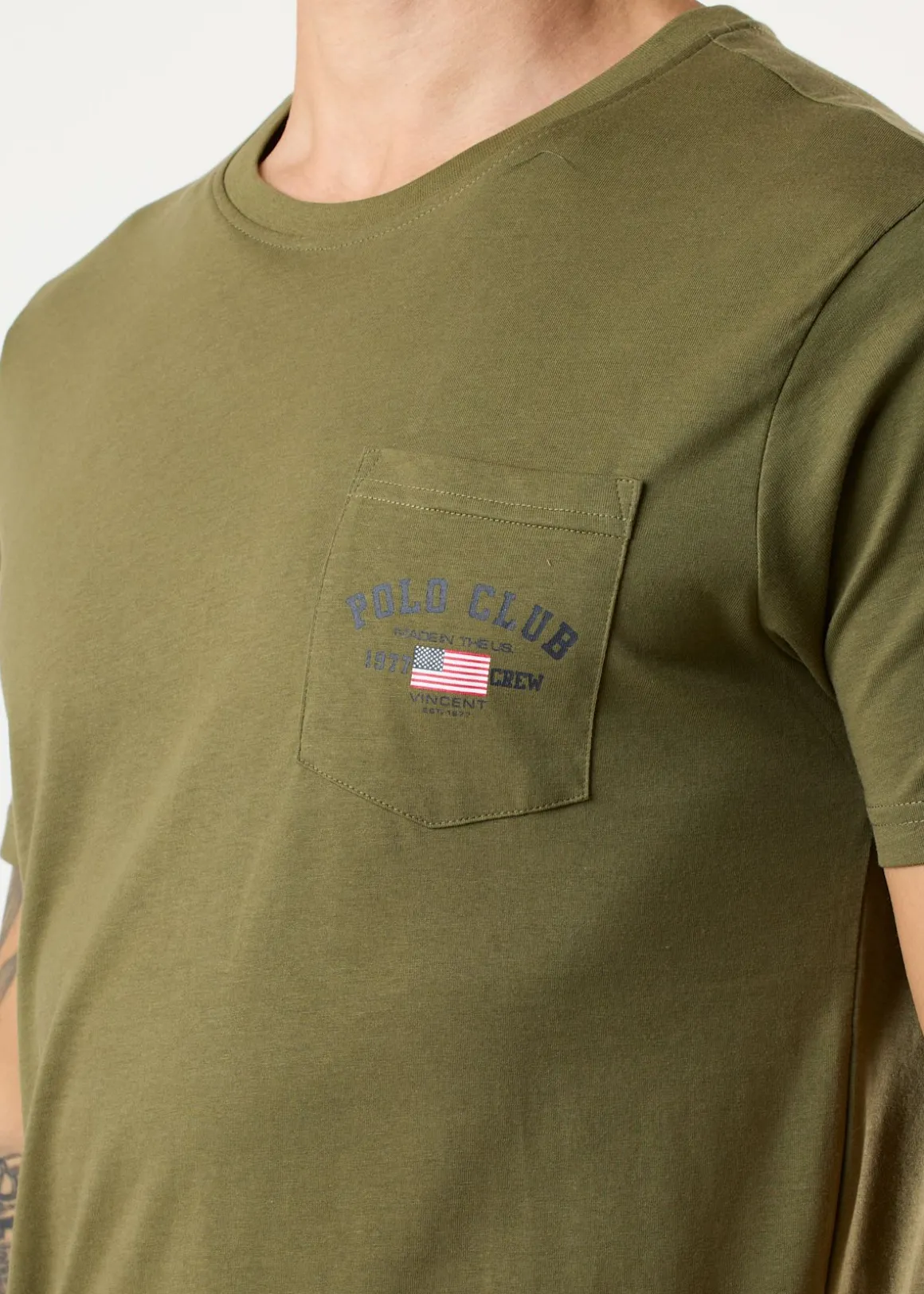 Texas Tee (Bröstficka)