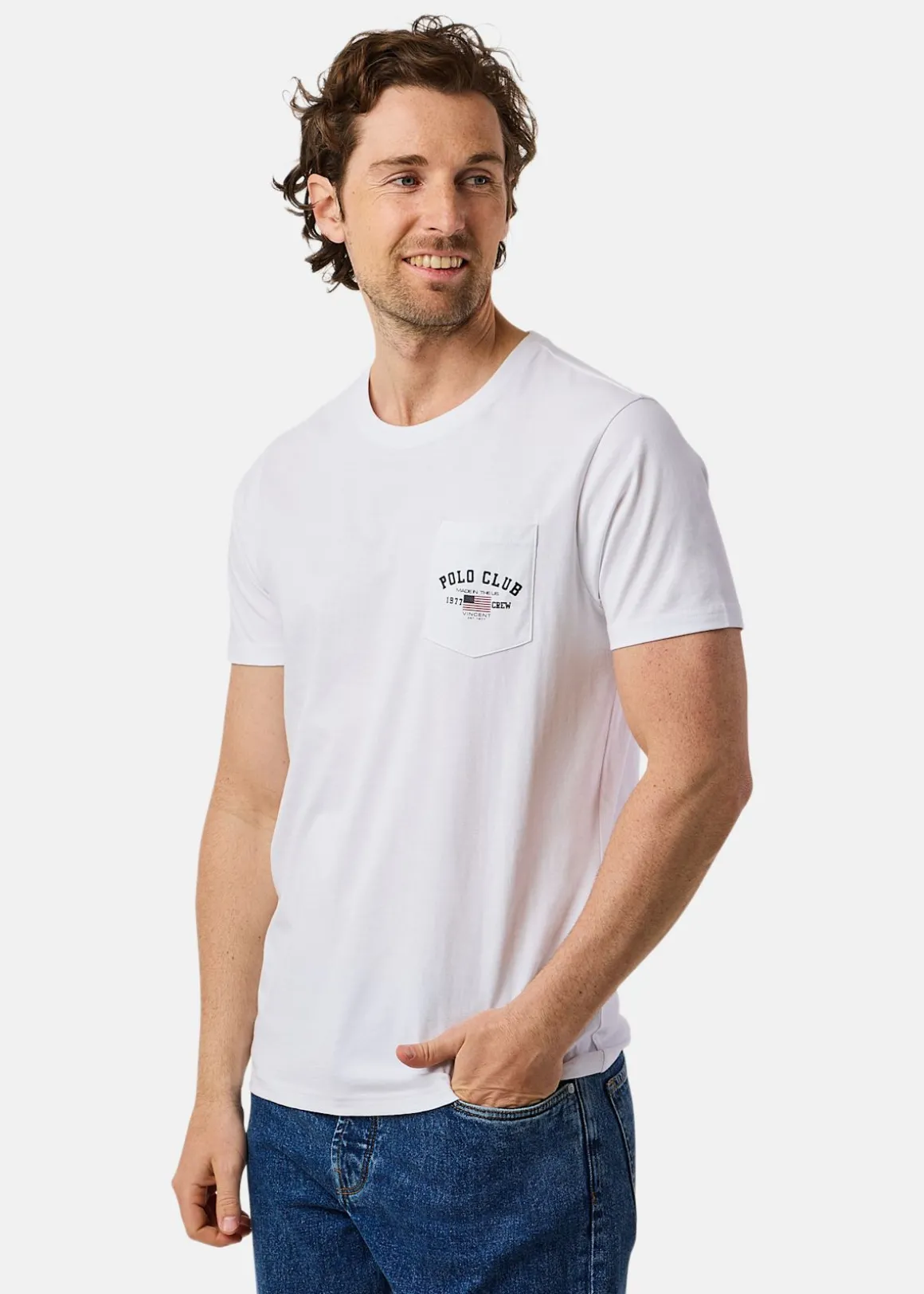 Texas Tee (Bröstficka)