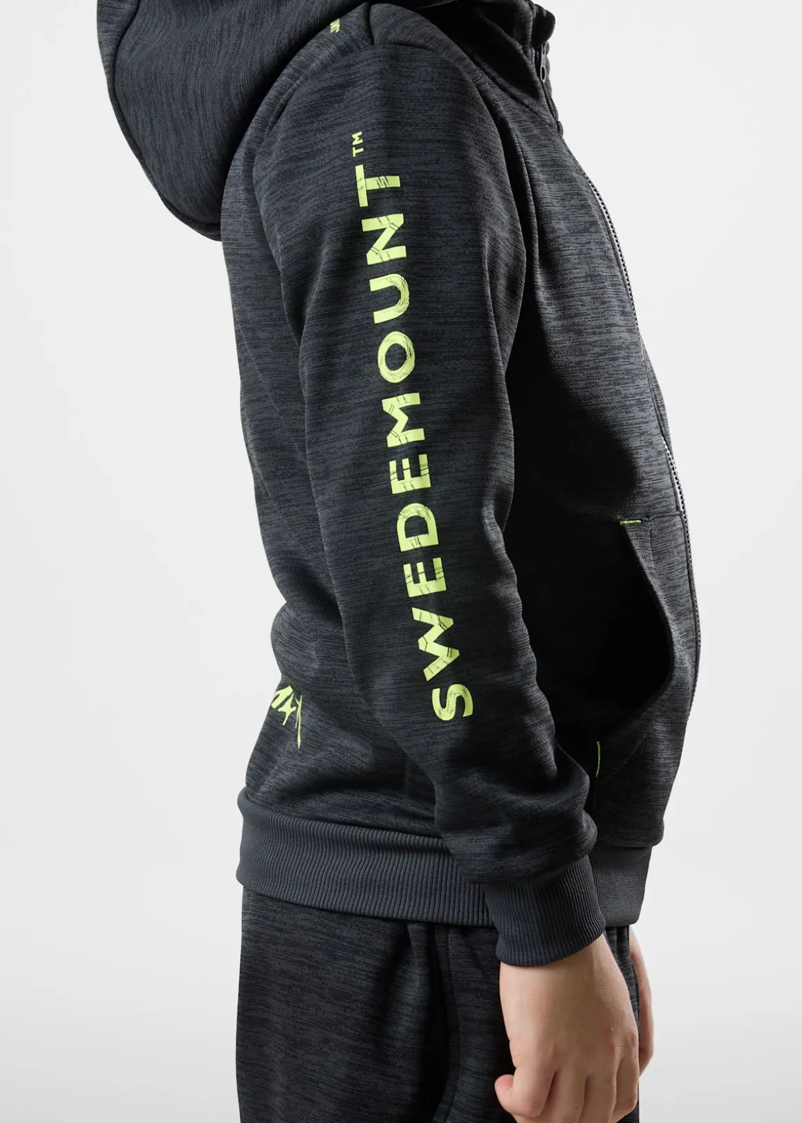 Training Logo Zip Hood JR