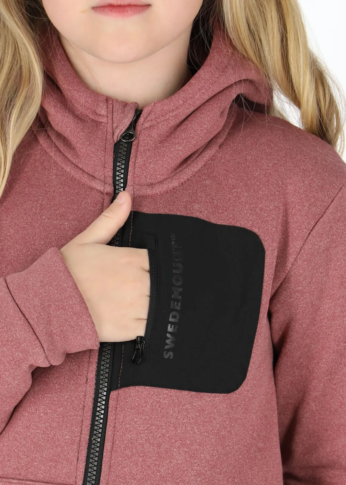 Trondheim Stretch Full Zip Hood JR