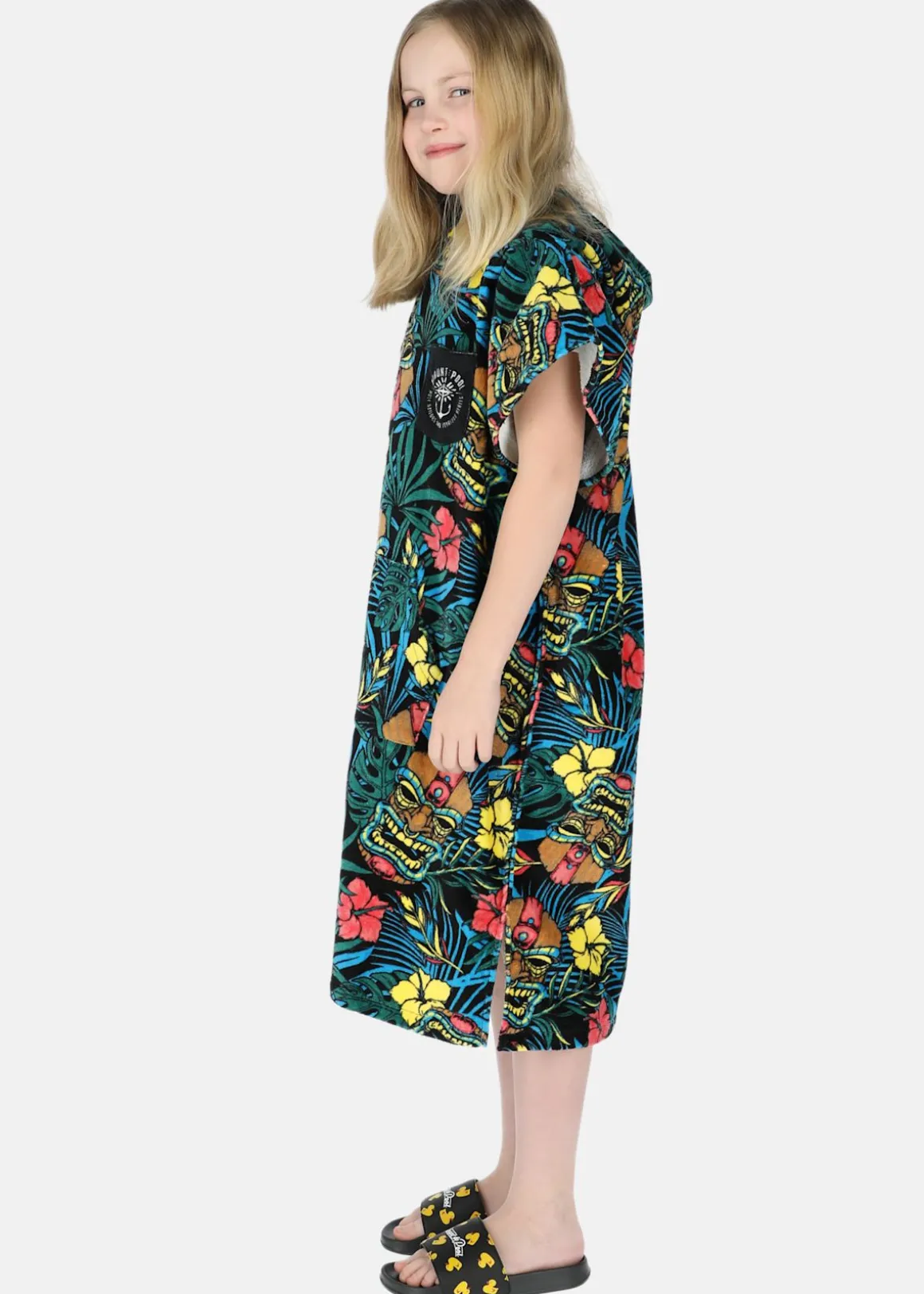 Tropical Beach Poncho JR