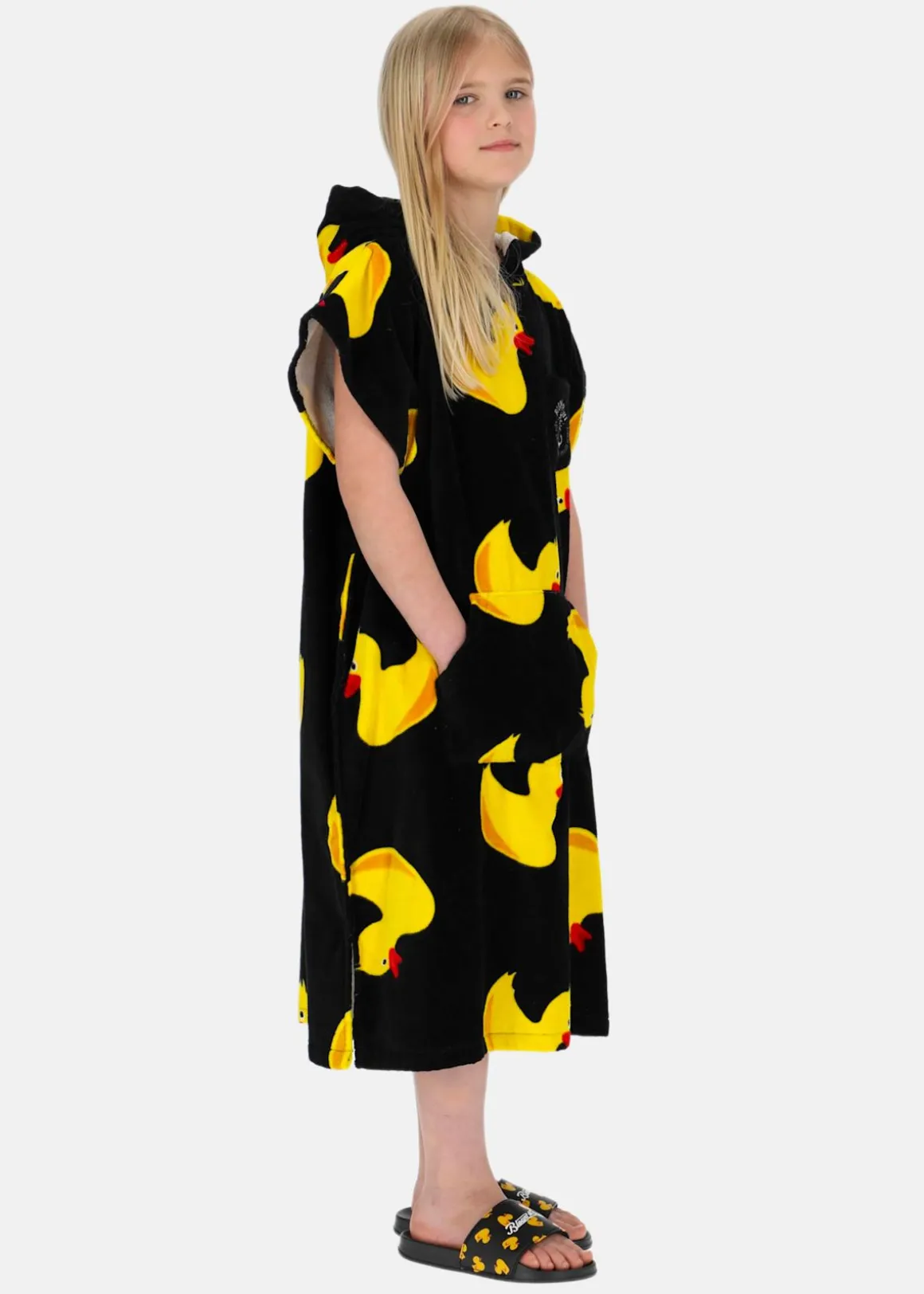 Tropical Beach Poncho JR