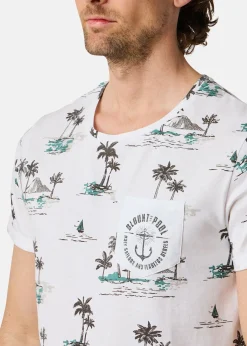 Tropical Pocket Tee
